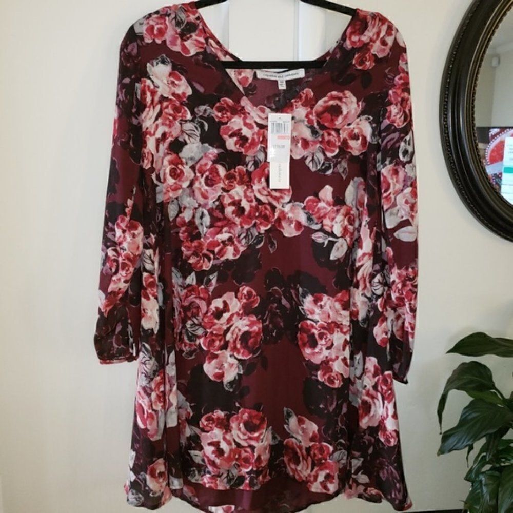 Cupcakes and Cashmere Jimmy Floral Print d…